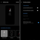 Las opciones de pantalla ambiente y el característico reloj de OnePlus con los unos en rojo.